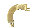 Snooker Pocket Plate hoek A 2-pin