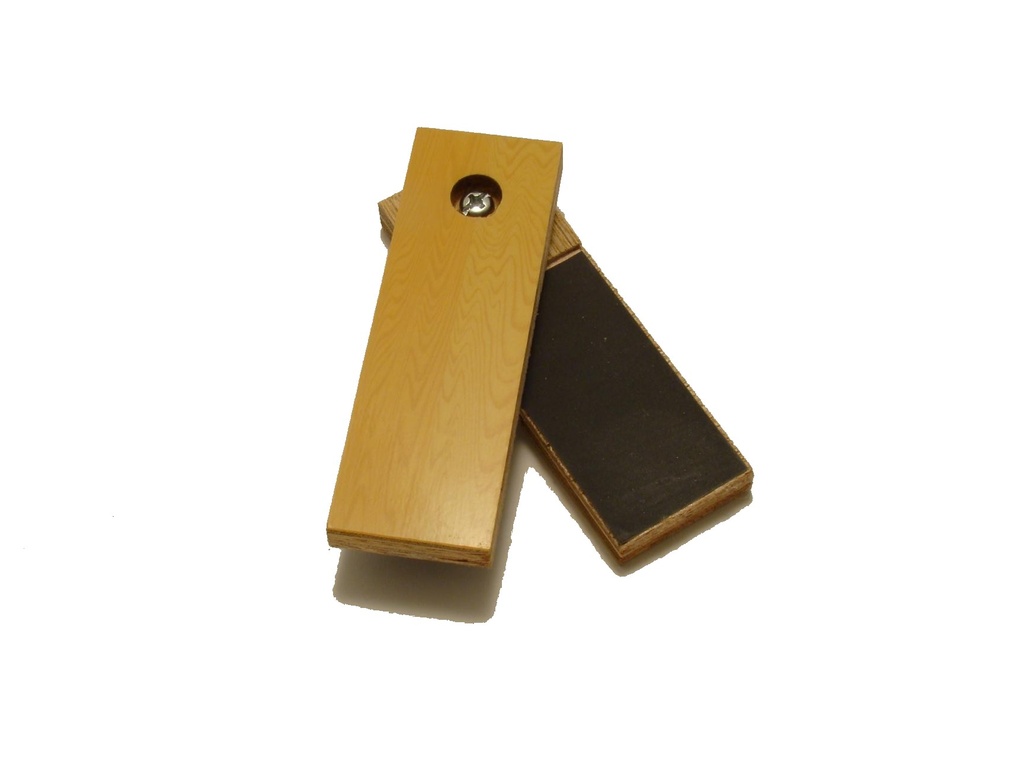 Cue tip trimmer pliable