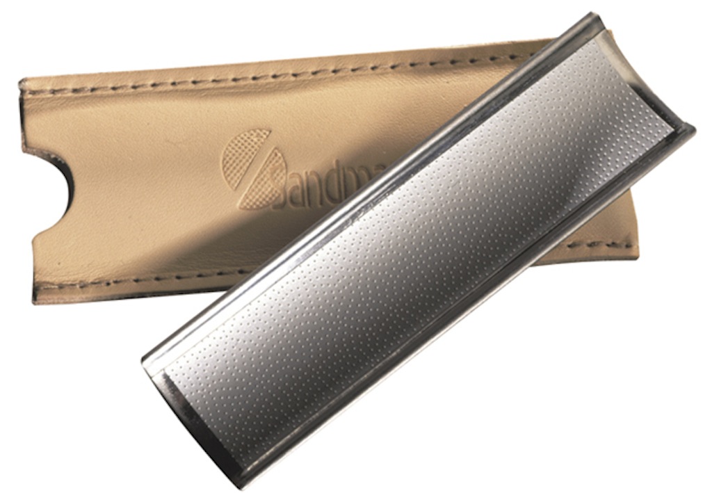 Lime procédé en inox +étui