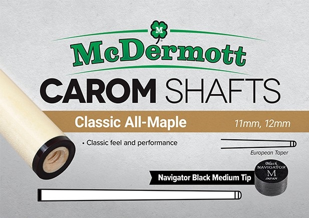 Topeinde McDermott Classic All-Maple Quick Release