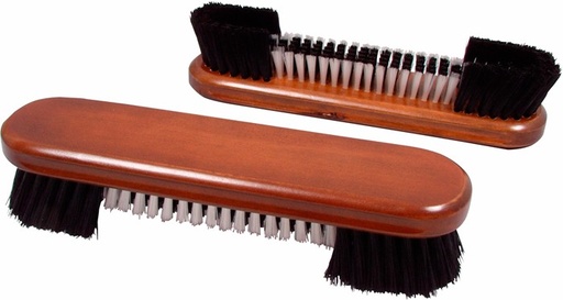 [p3599] Brosse noir-blanc 22cm