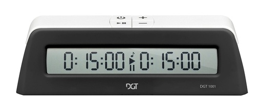 [1945] Schaakklok digitaal DGT 1001 zwart