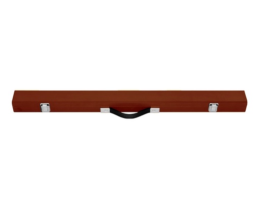 [5007] Hard Cue Case 2-sect. brown