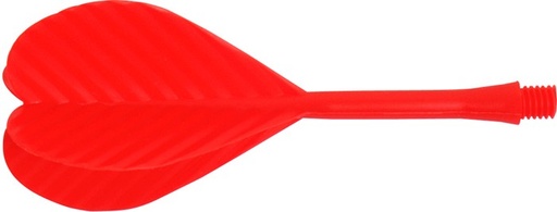 [p0930] Ailette+Tige Plastic Softtip 2BA