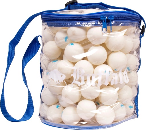 [p2162] Tafeltennis Bal Standaard wit - 144 stuks