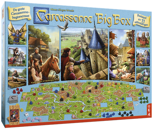 [p2626] Carcassonne Big Box 3