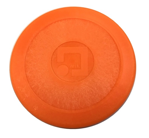 [p0411] Airhockey Puck Groot - oranje