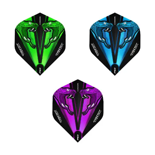 Dart Flight Harrows Cartoon Set of 6