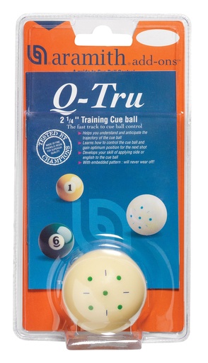 [p4583] Ball Pool Training Aramith Q Tru