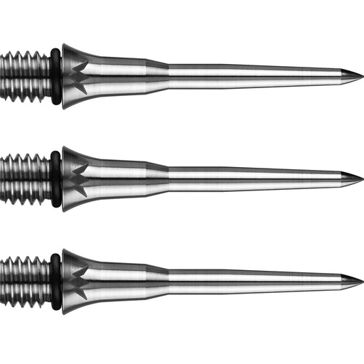 [906] Dart Points - screw model 3p - all-steel 2BA