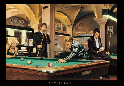 [1160] 3D Poster "Game of Fate"
