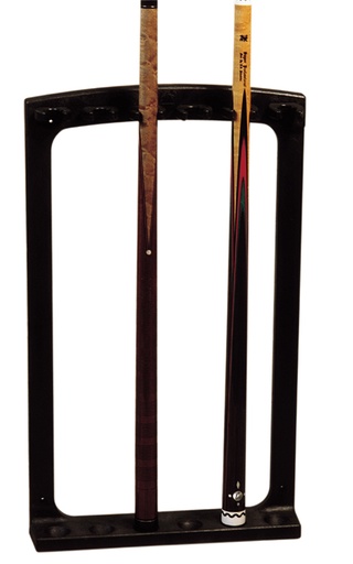 [p4096] Cue Rack SAM Turin Wall Plastic 6 cues Brown
