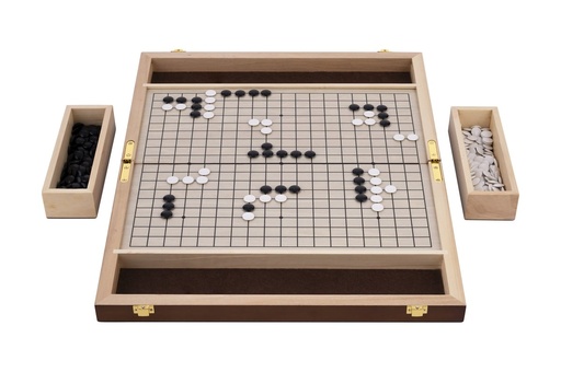 [p2634] Go - Wooden case complet