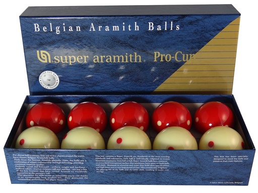 [p5833] Ballenset Golfbiljart Super Aramith Pro-Cup