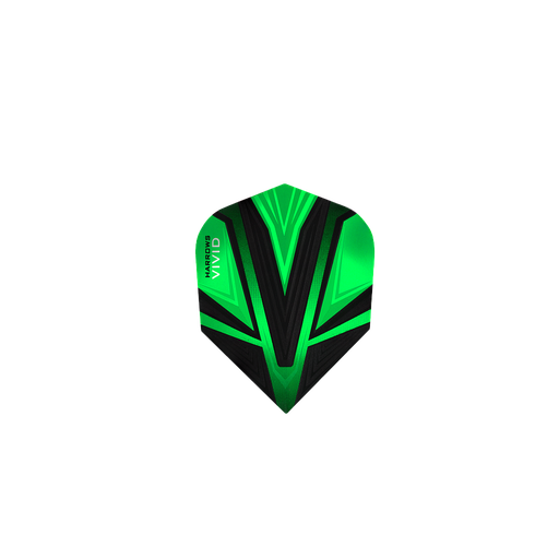 Dart Flight Harrows Vivid Green