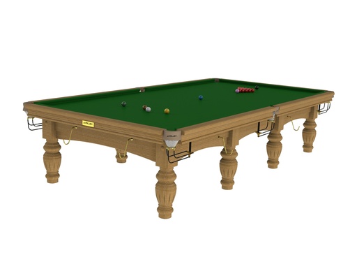 [07290-01] Snooker 12ft Riley Aristocrat - Solid Oak