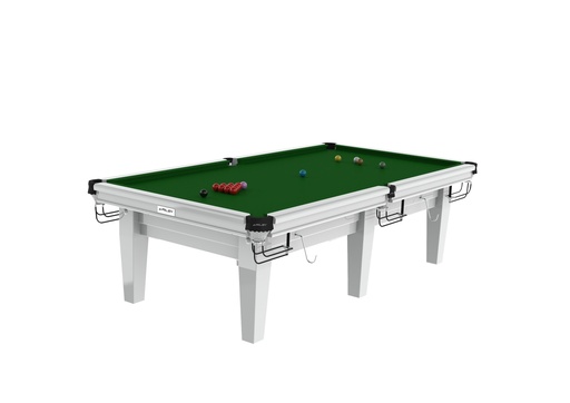Snooker 9ft Riley Grand - Gloss White