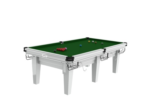 Snooker 8ft Riley Grand - Gloss White