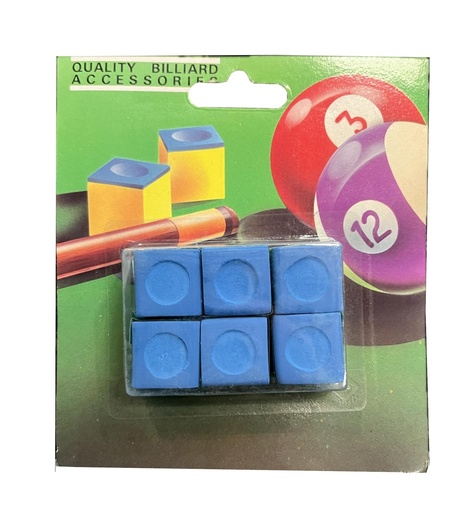 [p4959] Krijt YIC Blauw - 6 stuks