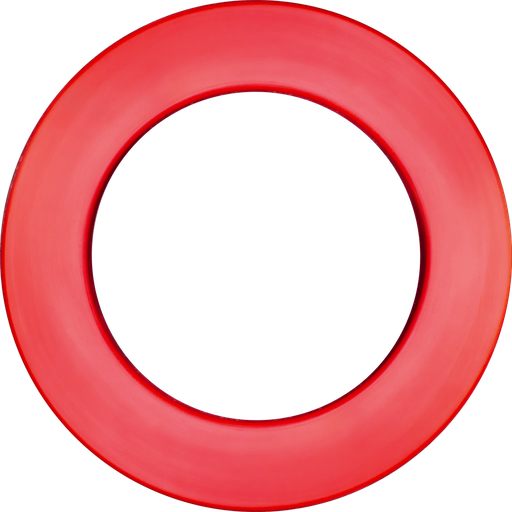 [p4611 rood] Dartboard Protection Ring red