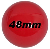 [2766 Ballen - los 48mm rood] Spare Balls 48mm red