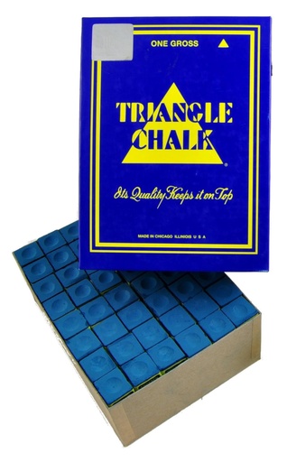 [p4006 triangle] Chalk Triangle blue/ 144 pieces