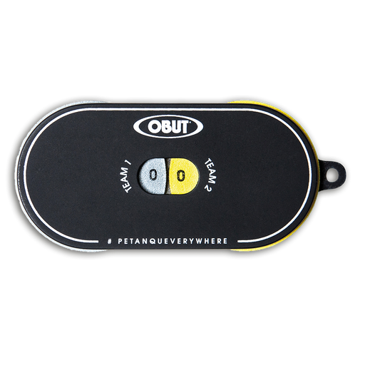 [p2870 zwart] Petanque Puntenteller Obut
