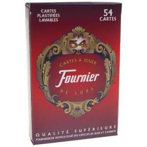 [p1912 rood] Jeu de Cartes Fournier rouge