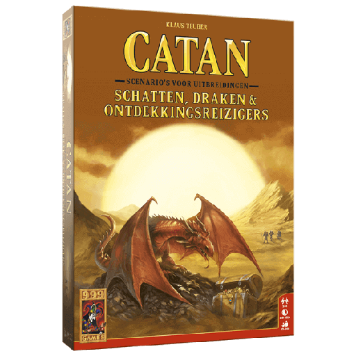 [p2830 schatten...] Catan Uitbreiding: Schatten, Draken & Ontdekkingsreizigers