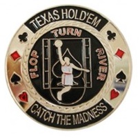 [3840 Poker-Kaartbeschermer "Catch the Madness"] Poker-Card protector "Catch the Madness"
