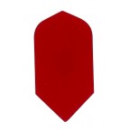 [0320 Dart Veer Poly 10 sets slim rood] Dart Flights Poly 10 sets slim red