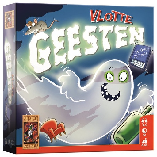 [p2547 vlotte geesten] Kaartspel 999 Vlotte Geesten