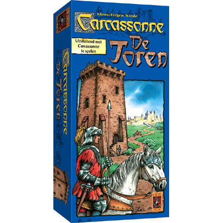 [p2621 Carcassonne uitbreiding De Toren] Carcassonne expansion The Tower