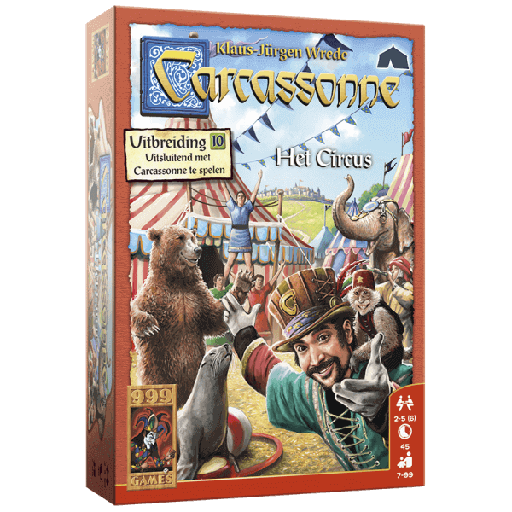 [p2621 circus] Carcassonne uitbreiding Het Circus