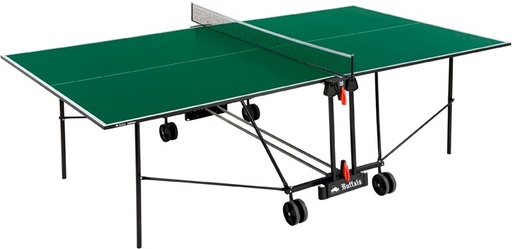 [p2152 groen] Tafeltennistafel Buffalo Indoor Basic Green