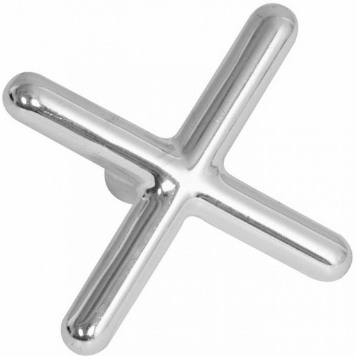 [p1626 solid] Pont Snooker Cross Chromé Solide