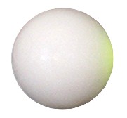 [462 Kunststof Balletje Wit] Balles Babyfoot Plastic Blanc