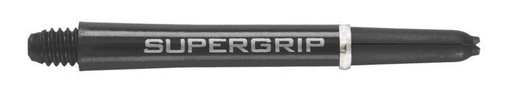 [p4899 zwart-zilver] Shaft Harrows Supergrip Kort - zwart-zilver