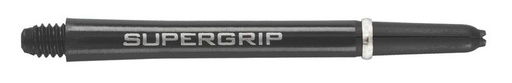 [p4900 zwart-zilver] Shaft Harrows Supergrip Medium - zwart-zilver
