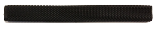 [1027 Handvat Keu Dimplex 30cm 22g geribt zwart] Handvat Keu Dimplex 30cm 22g geribt zwart