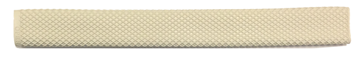 [1027 Handvat Keu Dimplex 30cm 22g geribt wit] Handvat Keu Dimplex 30cm 22g geribt wit