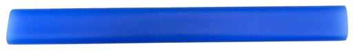 [1020 blauw] Handvat Keu Rubber Glad 30cm 17g blauw