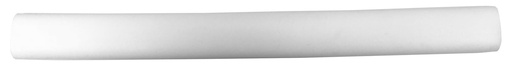 [1020 wit] Handvat Keu Rubber Glad 30cm 17g wit