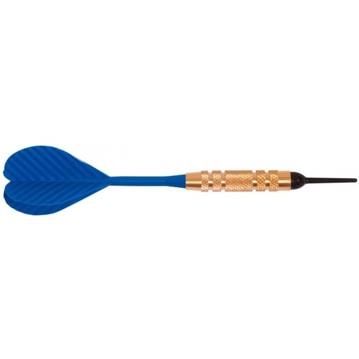 [p4548 blauw] Darts Koper Verzwaard - blauw