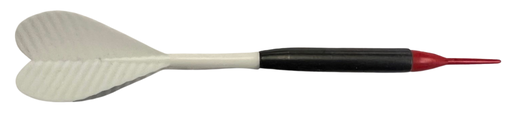 [4548 wit] Darts Brass Heavy - white