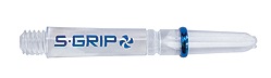 [2746 clear] Shaft Harrows Supergrip Spin Clear Short