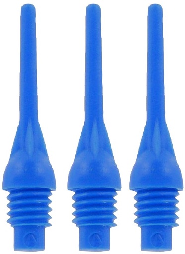 [p4462 ball blauw] Dart Points Plastic Ball Point per 100 pieces - blue