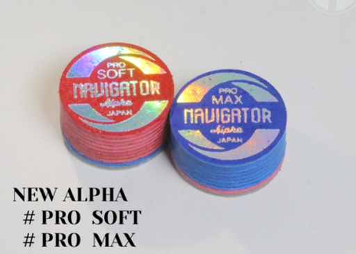 [07403] Cue tip Navigator Alpha - Max - hard