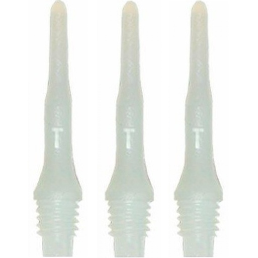 [4645 wit] Dart Punten Plastic/1000 2BA Tefo X wit