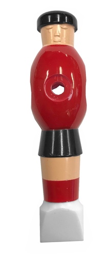 [p0517 bordeaux] Speler Soccer Plastic Bordeaux